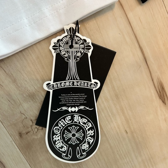 Chrome Hearts Black and White Graphic Tee - Picture 3 of 6